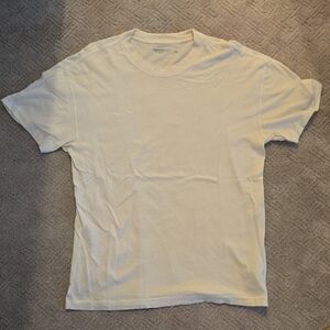Abercrombie & Fitch Cream Short Sleeve Tee
